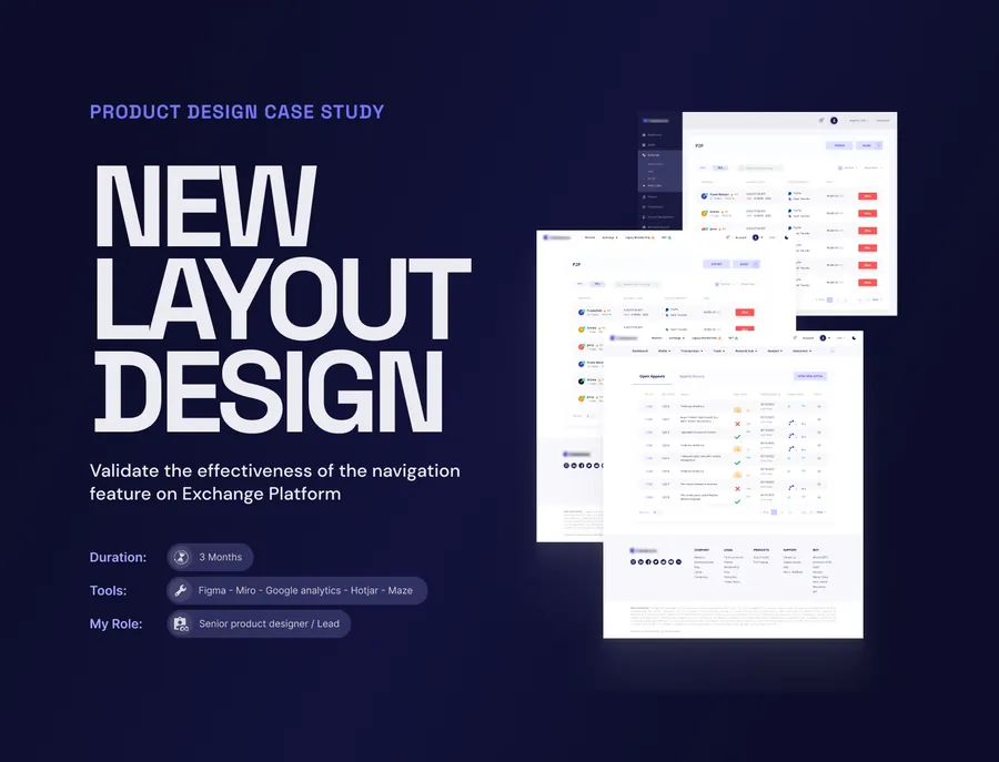 Navigation redesign case study cover